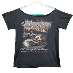 Harley-Davidson Womens Amra Beech Bend Bowling Green KY T-Shirt Black M